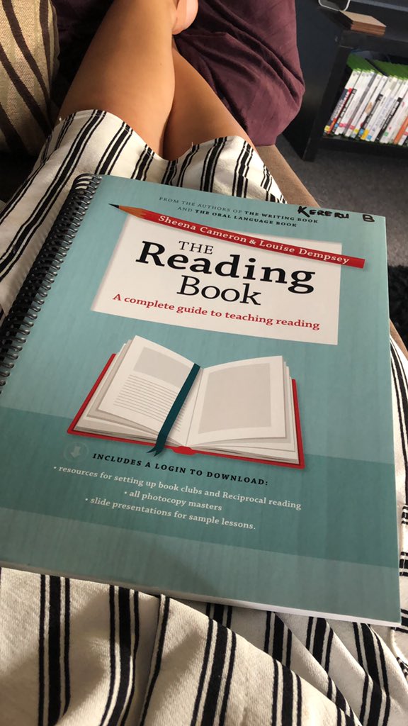 Amazing!! Is all I can say about #TheReadingBook. This book holds so many ideas for how reading can be taught by teachers and learnt by students. Super excited to setup my reading program! <a href="/Hillpark_School/">Hillpark School</a> <a href="/EmmaRitzemaBain/">Emma Ritzema-Bain</a>