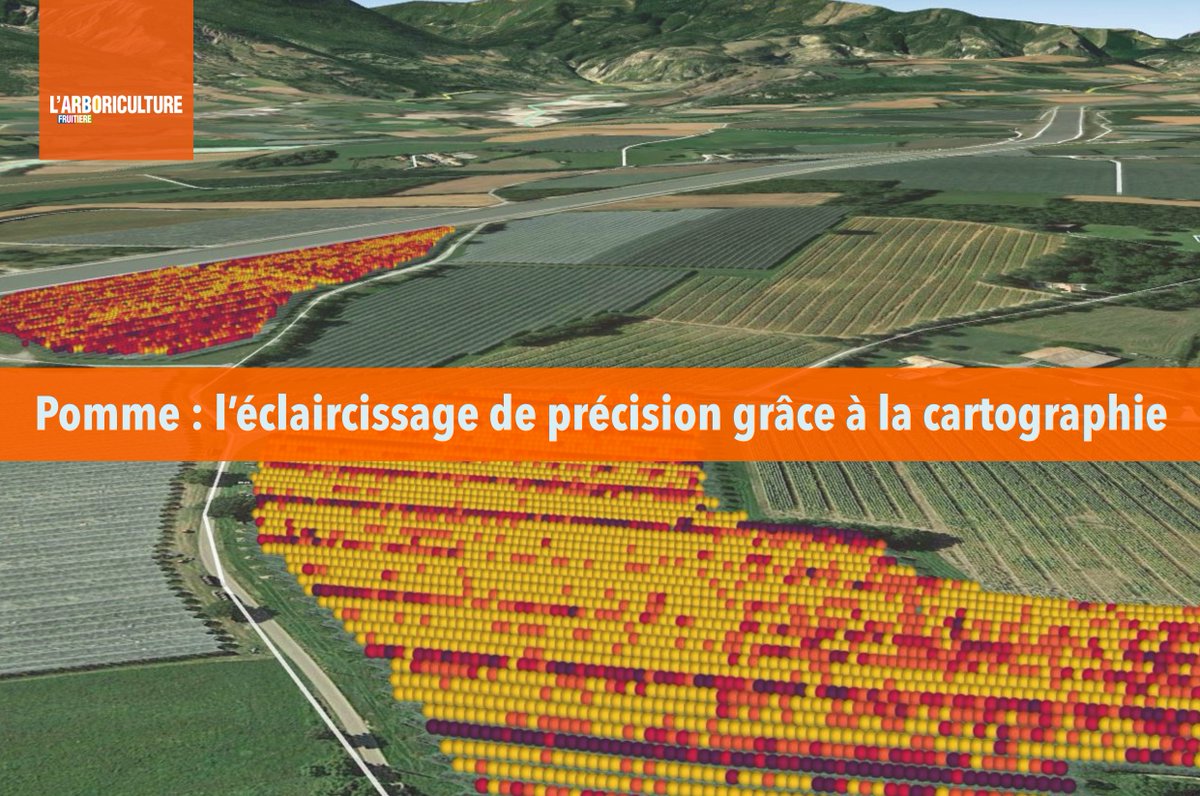 Mediafel's tweet photo. === L' #ArboricultureFruitière ===
Le système #Cclair a pour objectif de moduler l'éclaircissage des #pommiers à partir de l'analyse de la floraison ! 🌸
cc @TechniVue
Pour vous abonner à notre magazine ➡️ https://t.co/rf0b4Qo7z5 https://t.co/JUqEOkET4c