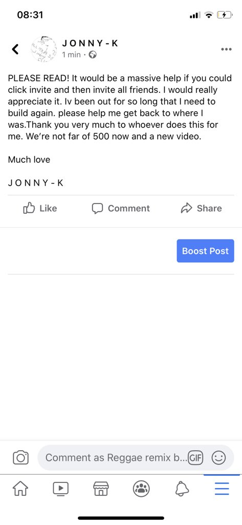 JONNY K tweet media