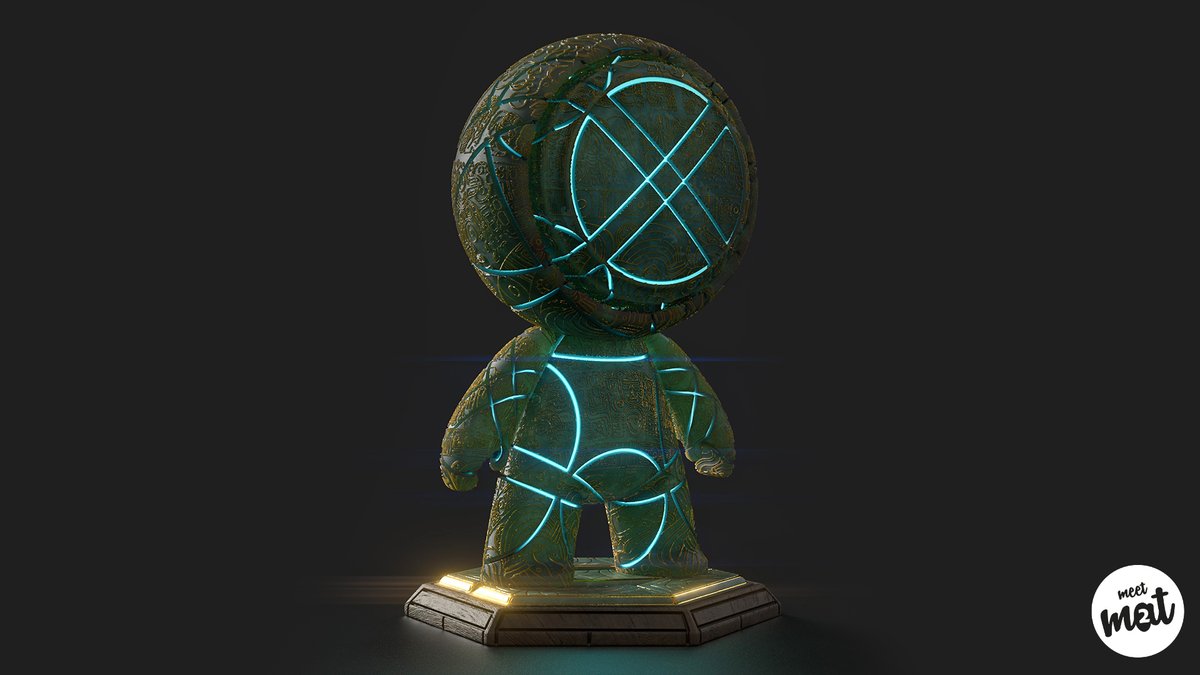 Manzanoides's tweet image. My final submission for the #MeetMAT2 @Substance3D !!