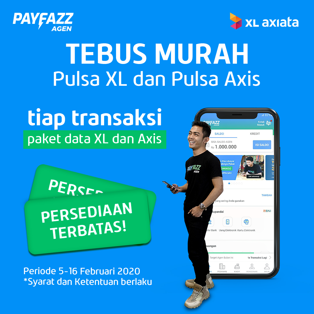 Promo Tebus Murah Pulsa XL & Pulsa Axis