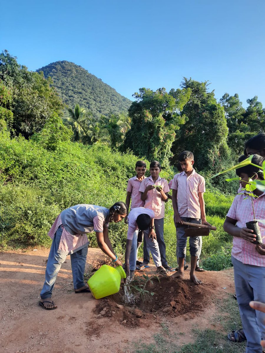 saveweave's tweet photo. SadhguruJV: Congratulations to 35 Kanchipuram schools who won the #IshaGreenSchoolAward, planting 5.6 lakh trees over 3 years. May every child experience the joy of life sprouting & blossoming under their care- creating a #ConsciousPlanet. –Sg. #GreenSc… https://t.co/Y2rQyvoG3w
