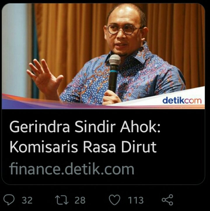 Gondo_Maruto's tweet photo. @andre_rosiade Anda sadar gak itu adalah #karmamu sendiri balasan Allah lebih pedih dari yg kau perbuat pada sesama manusia?
Ini DPR rasa apa yah kira-kira? https://t.co/Ks44jdZhml
