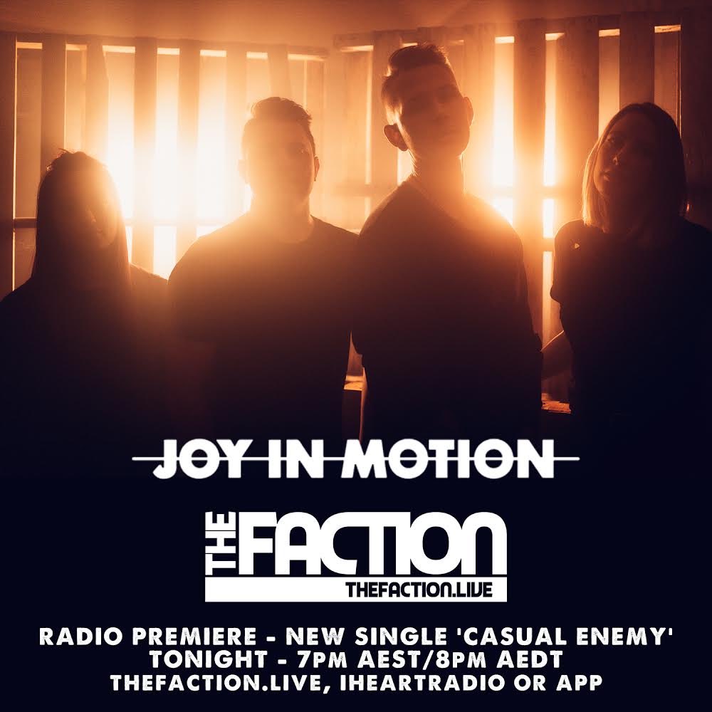 Pssst. 
Wanna hear Casual Enemy a tad early? Tune into The Faction tonight 😏
