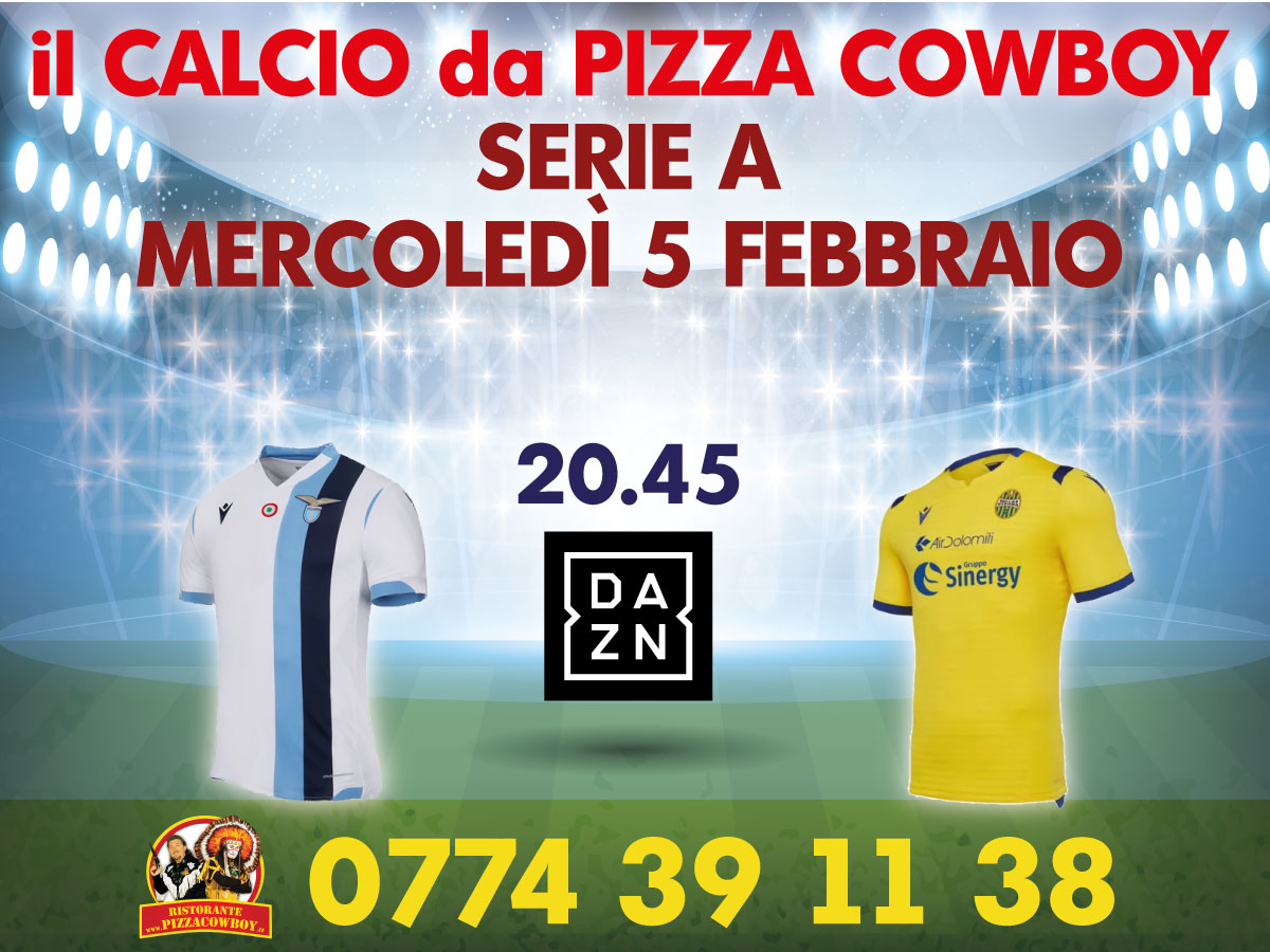 PizzaCowboy1's tweet photo. PIZZA, BIRRA e LAZIO-VERONA
#SERIEA Mer.5 Febbraio
20.45 #SSLazio vs #Verona DAZN
PRENOTA 0774 39 11 38
#dazn #ristorante #pizzeria #calcio #romaest #skysport #skycalcio #roma #birra #football #serieatim  #pizzatime #pizzaecalcio #pizzaebirra #pizzata #forzaverona #forzalazio https://t.co/ozbpPqBFVs