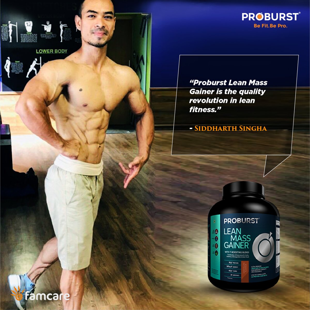 pro_burst's tweet photo. The top-quality muscle and strength gaining formula, #Proburst Lean Mass Gainer is created to support lean. #DeshKaProtein #BeFitBePro
#IndiaBanegaLean #LeanMassGainer #MassGain #MassGainers #MassGainer #MassGains #MassGaining #MassGainz https://t.co/TdjsGWN0rr