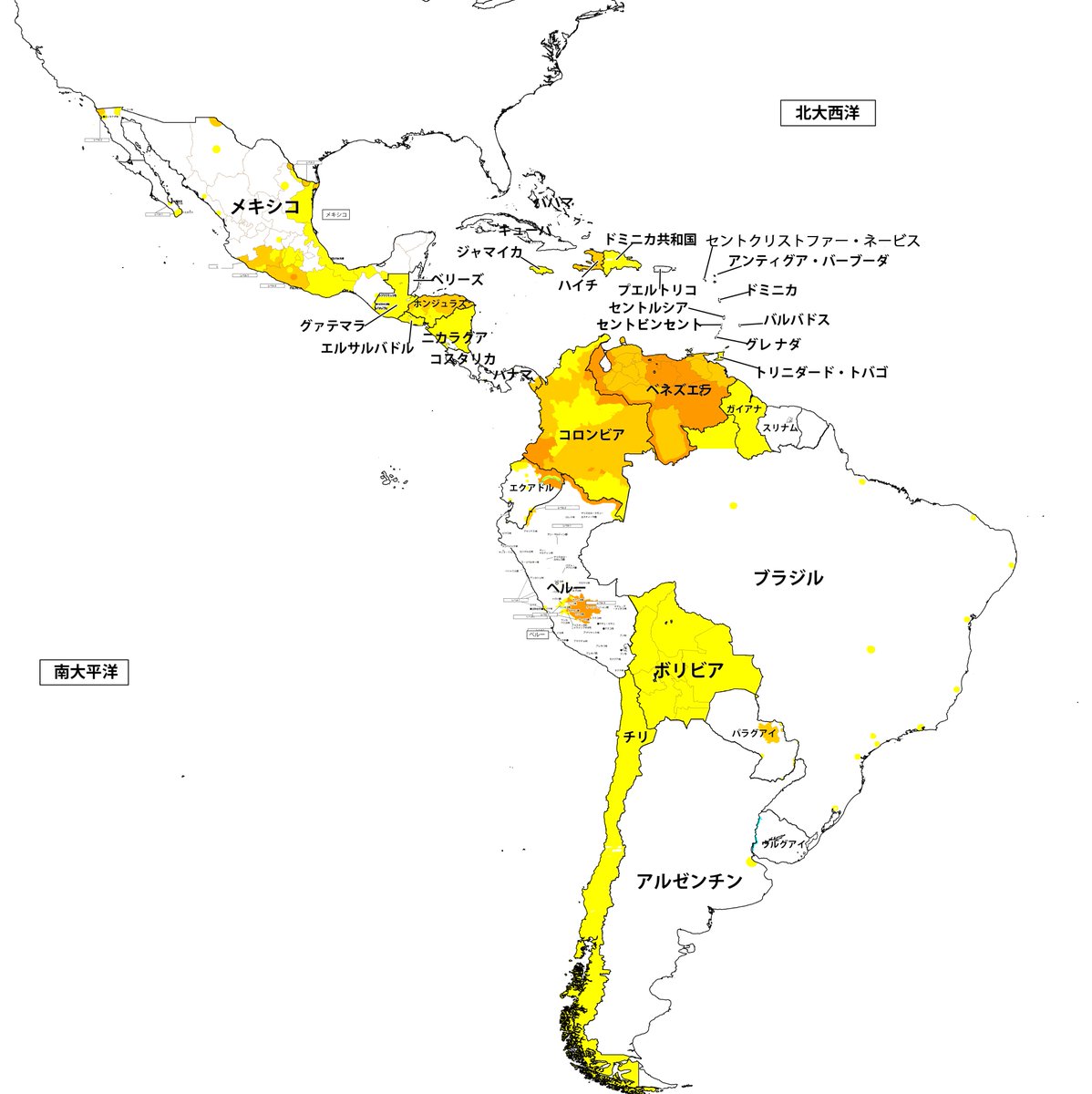 ル スリール ジャポン Ojvs 年2月5日現在の外務省が公開する地域別 安全レベル 中南米 比較的 中南米 は他地域と比較し 犯罪 が多いイメージでしたが 安全レベル にはあまり関係ないようです