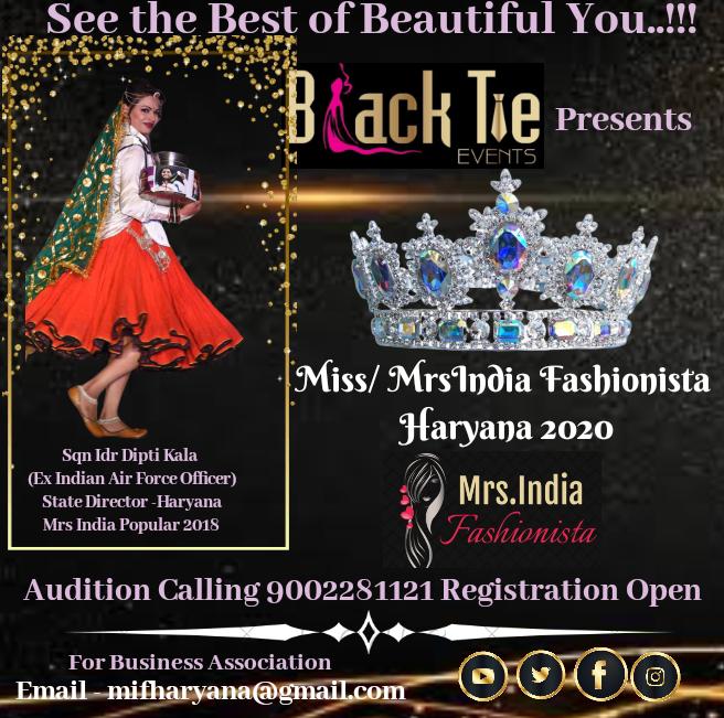 HaryanaMrs's tweet photo. Find yourself and recreate a new persona through Mrs India Fashionista Haryana 2020 journey. 
Register for FREE..... here
Link - https://t.co/m7jNj8Czid

#mrsfashionistaharyana #join #like #follow #fashionevent #registration #registrationopen #registrationstart #register https://t.co/PlyOIQHQkD