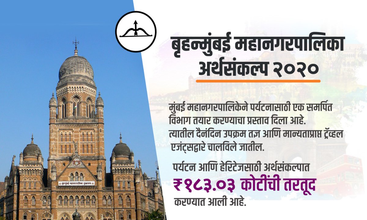 camsachinsawant's tweet photo. मुंबई महानगरपालिका अर्थसंकल्प २०२०-२१
#BMCBudget2020 https://t.co/My4pcZZDAJ
