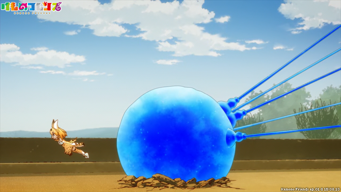 screenshot from Kemono Friends ep.01 @ 15:38.13