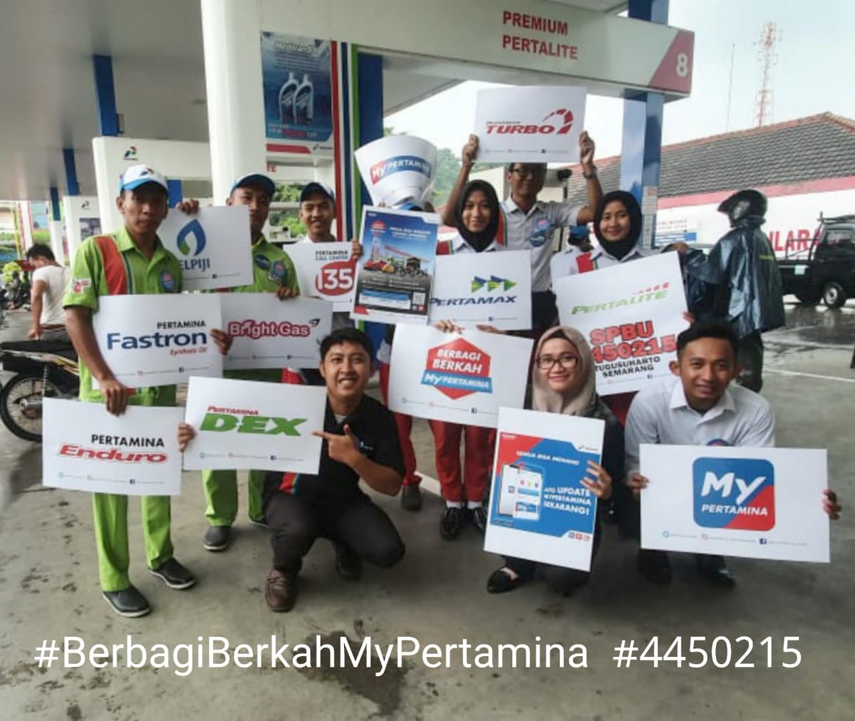 SPBUTuguSuharto's tweet photo. #BerbagiBerkahMyPertamina #mypertamina #Cal135 #LinkAja #spbutugusuharto #4450215 #semarang #mor4sik #mor4juara https://t.co/C1fWrEh71I