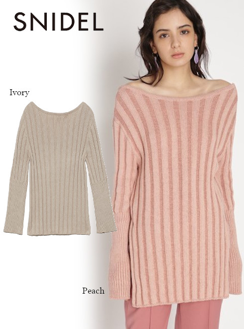 HeartySelect's tweet image. SNIDELスナイデル★春新作入荷★
&amp;lt;明日までLINE友達限定10%OFF!!&amp;gt;

バイカラーワイドリブニットプルオーバー　9,350円
hearty-select.com/?pid=147429817
表糸と裏糸のバイカラーが美しいニットプルオーバー。

LINEお友達追加はこちら▼
line.me/ti/p/%40xif066…
#スナイデル　#snide