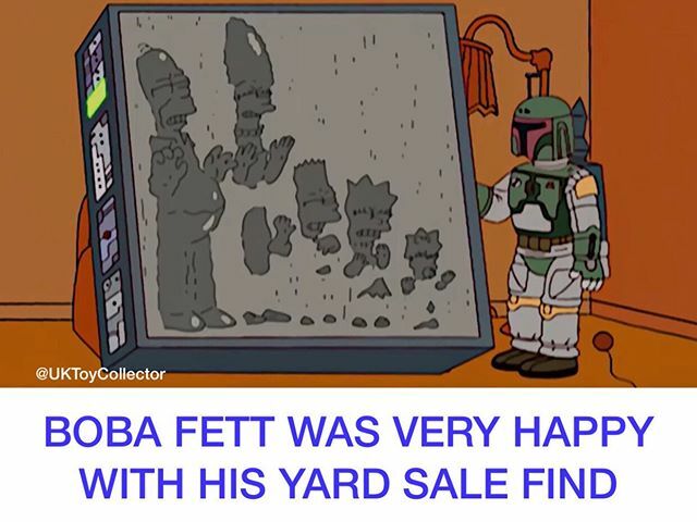 UKToyCollector's tweet photo. 😃 #BobaFett loves thrift shop and yard sale hunting between jobs.
.
#StarWars
#BounterHunter
#TheMandalorian
#ThriftShop
#CharityShop
#YardSale
#BootFair https://t.co/Pon85RjkNd https://t.co/OaMjp6D6Oi