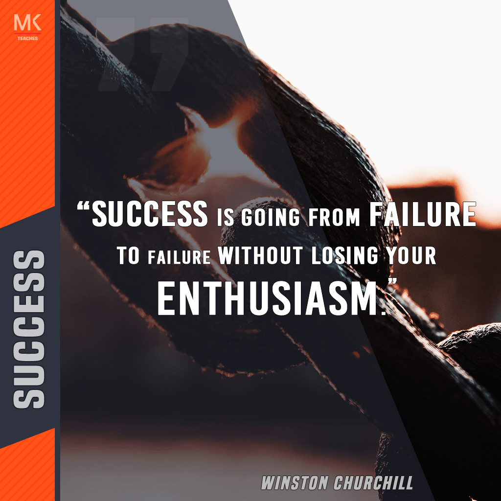 InvestingWithMK's tweet photo. Are you jumping failure to failure? Well, if you aren't, it may mean you are not improving.

#mkteaches #success #successquotes #motivationalquotes #makemoneyonline #passiveincome #unity #programmer #blogger #unitedstates https://t.co/q1jP9oqXrJ