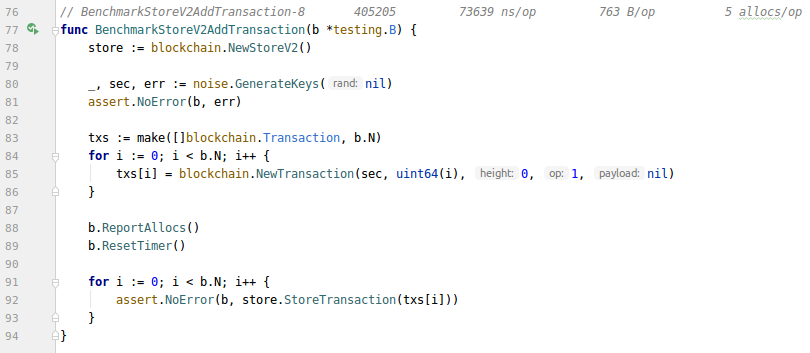 A 19.1x speedup in storing transactions ^^.