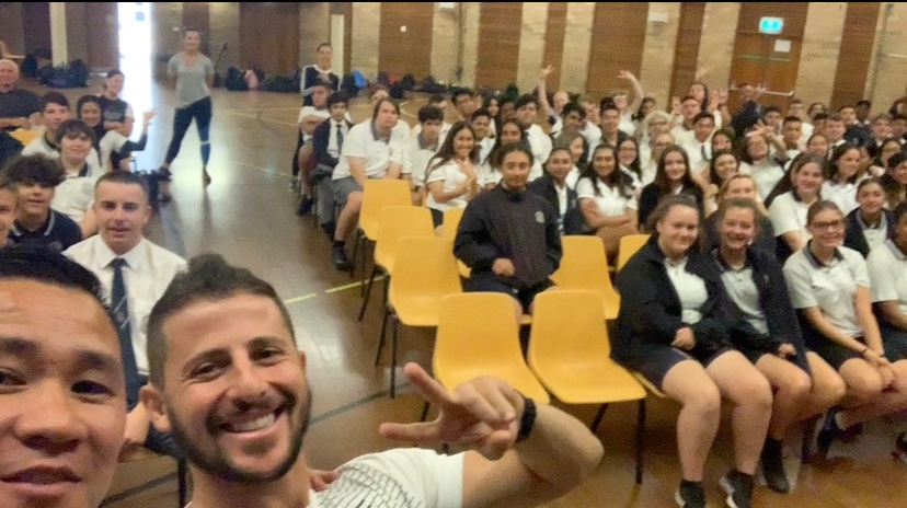mrthoang's tweet photo. Mitchell High School year 11’s ‘Life Ready Program’ - good questions, great students &amp; awesome teachers!  #inspire180project https://t.co/pyTRILHxk9