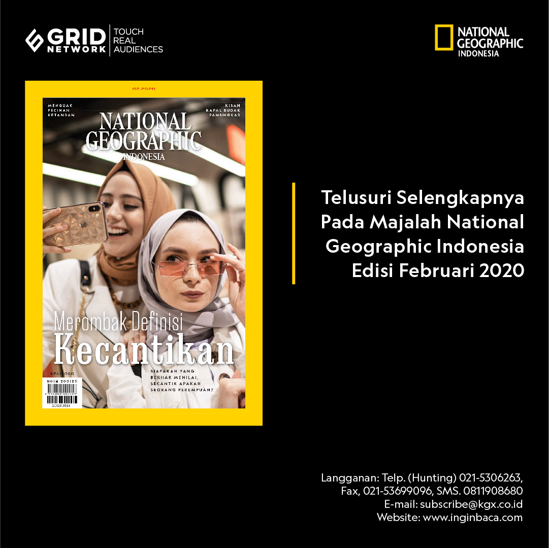NGIndonesia's tweet photo. Kecantikan telah dipandang sebagai suatu hal yang mendalam. Hal ini tidak terlepas dari kekuatan media sosial dan perekonomian dunia mode.

Temukan selengkapnya hanya di Majalah National Geographic Indonesia edisi Februari 2020

#natgeoindonesia #edisifebruari2020
#gridnetwork https://t.co/tUahxx7Rcd