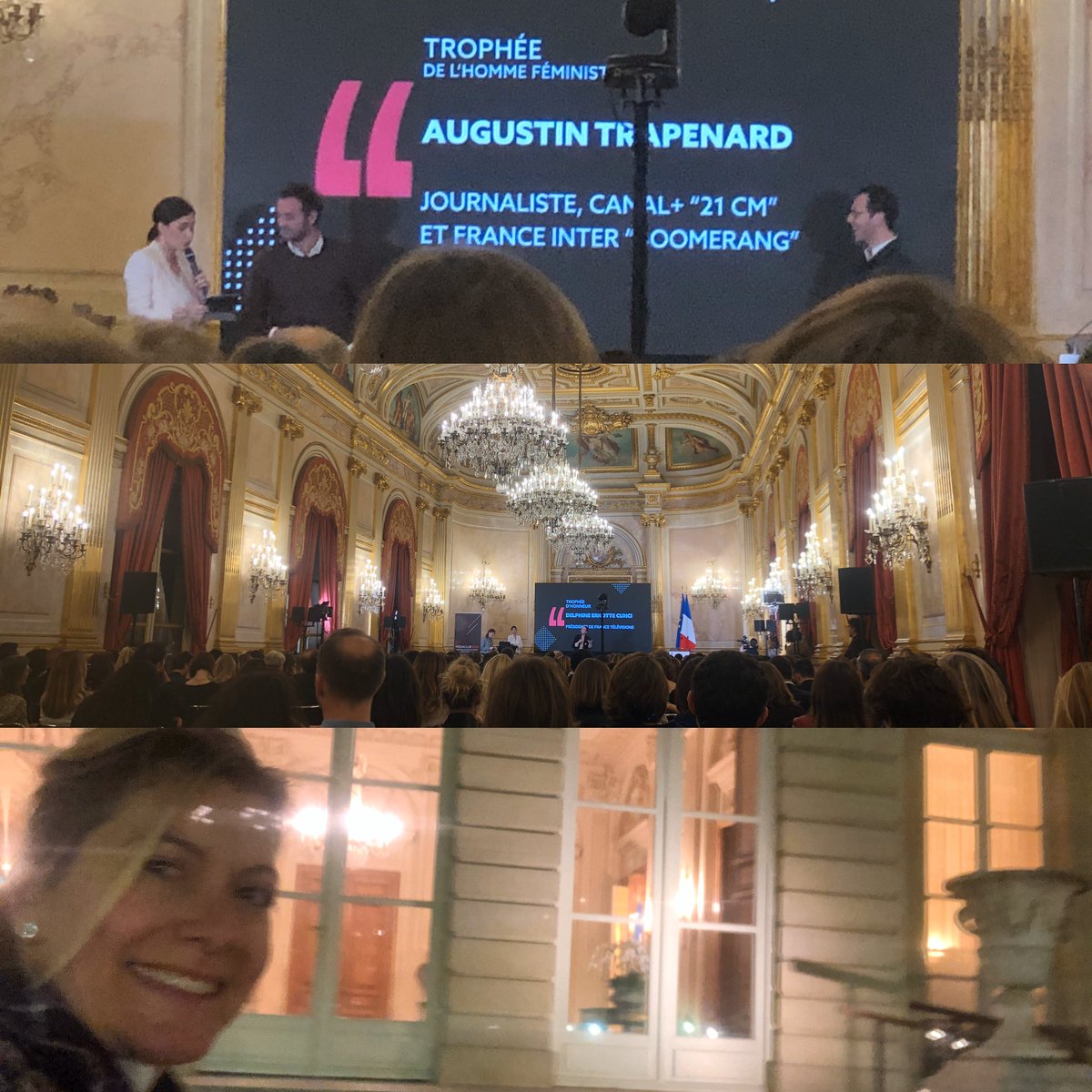 JulieCruyt's tweet photo. ⁦@ATrapenard⁩ encore bravo🥇 pour le prix de ✨l’homme féministe ✨dans les médias français décerné par ⁦@Mediaclubelles⁩ - Que l’épanouissement des femmes continues avec le moins de barrières possibles! ✌️ https://t.co/TDsFR2KVfy