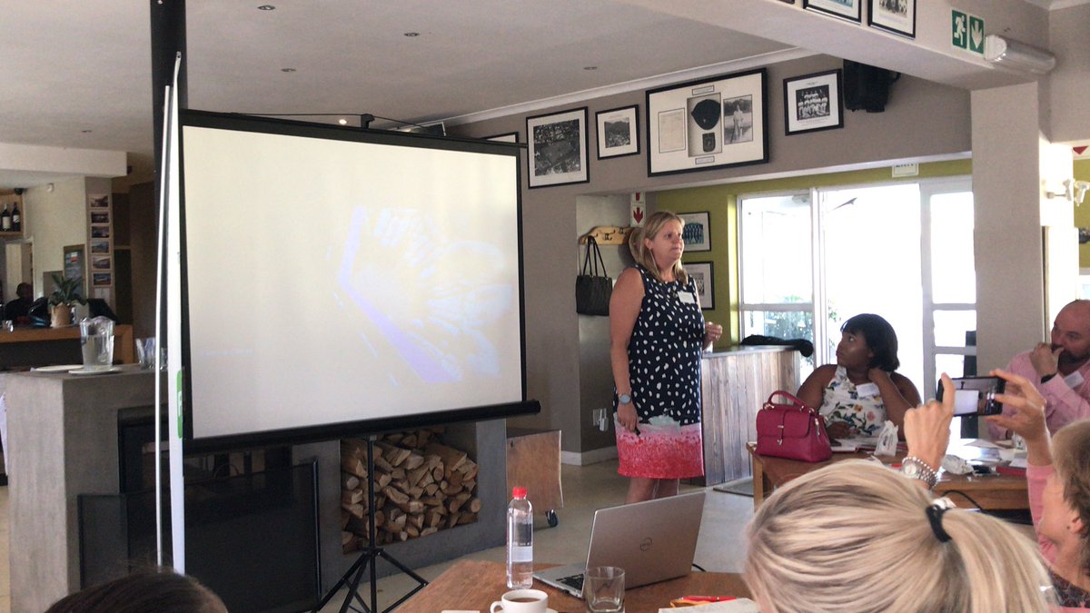 ElzetteFourie's tweet photo. @Van_Raath giving @KatrinaMCollier a shoutout at the @HRworks breakfast. The war of talent is over, the candidates have won! We are now fighting for the attention.  #sourcingtrainingsa #hrworksbreakfast #hrbreakfasts https://t.co/qqqcgTJqjL