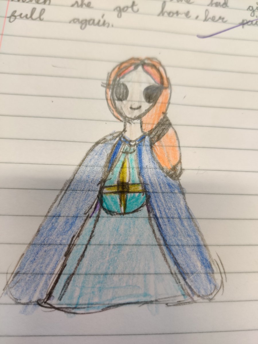 3rdClassASGNS2's tweet photo. In Ms Sheehan's Class we have been learning about St. Brigid's Day. Taylor made a cross with her Grandad and brought it in for everyone to see. We also drew pictures of St. Brigid. #stbrigit https://t.co/fGJmGnmweh