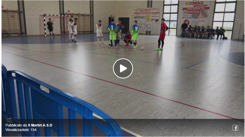 Under 19 Calcio A 5 – Anche contro il Real Casalgrande continua l’imbattibiltà della X Martiri. Streaming partita al link: xmartiri.com/2020/02/03/und…