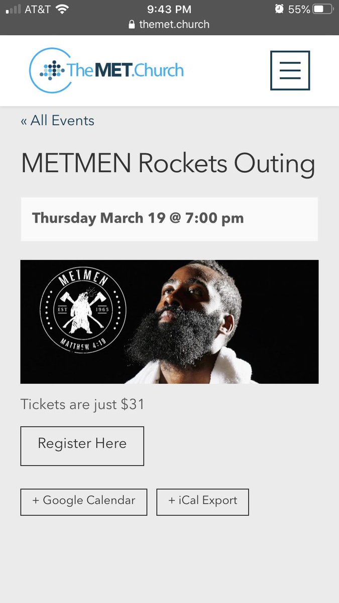 met_men's tweet photo. MetMen! Please say you’ll join us as we head downtown to cheer on our Houston Rockets to a W! Register today by going to https://t.co/88E09XZj8W https://t.co/0EoOp7pSoc
