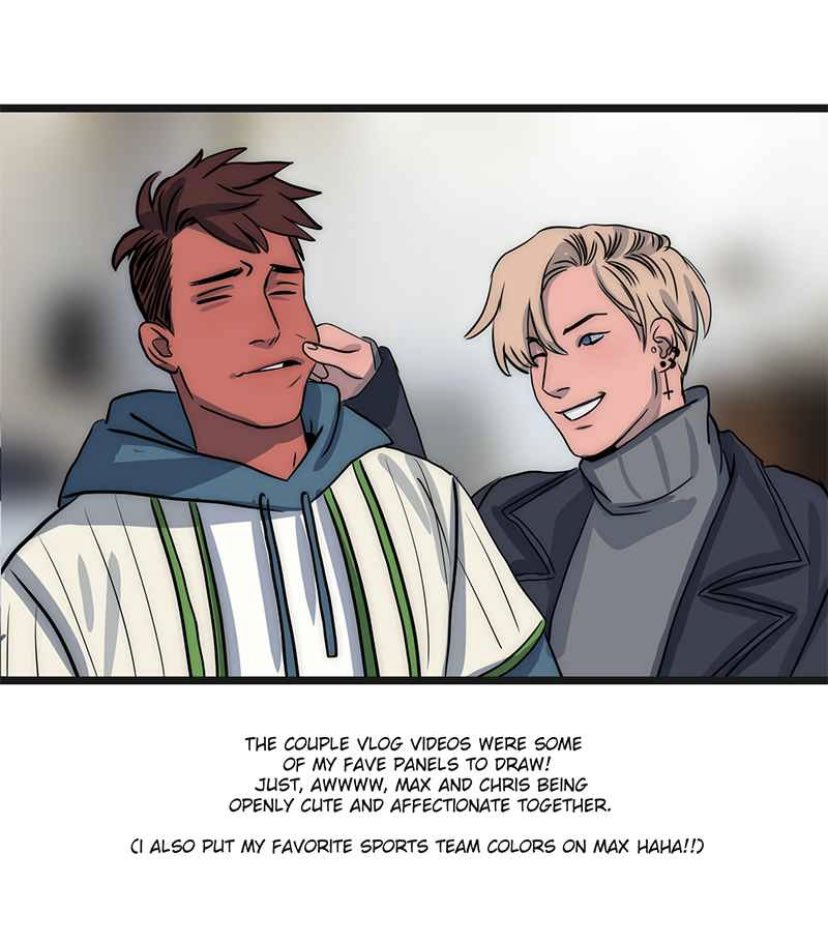 Shared some "behind the scenes" stuff on Webtoons for Table For Two! You can read it in the Kind Of Love anthology, alongside all the other amazing authors and artists!! ?? 