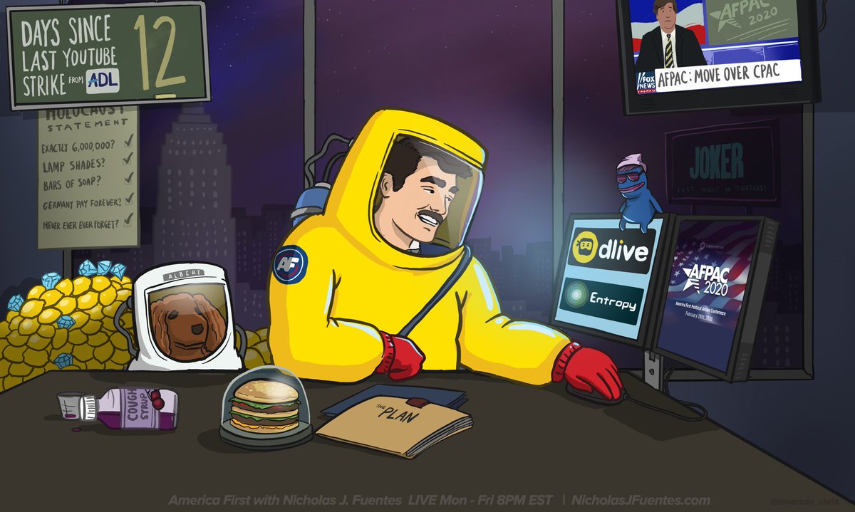 emerson_chris's tweet image. Is it just me or is it getting crazier out there?
#AmericaFirst #AFPAC2020 nicholasjfuentes.com