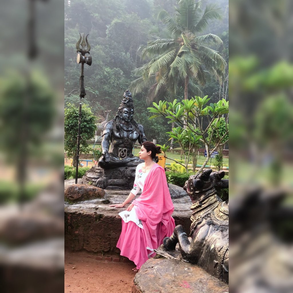 In peace n one with divinity ❤️ #mangalore #backtomyroots #divineunion #peaceofmind #love #blessings ❤️❤️❤️