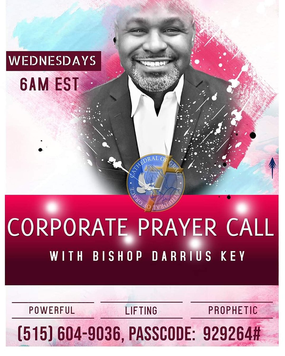 ladyjackiekey's tweet photo. The only response that can answer ANY situation is PRAYER...intentional, deliberate PRAYER. Join us Wednesday at 6am ET for Corporate Prayer. Conference Number: (515) 604-9036; Passcode: 929264# #connectwithGod #prayerstillworks #prayingforyou https://t.co/wriUdhQ5TU