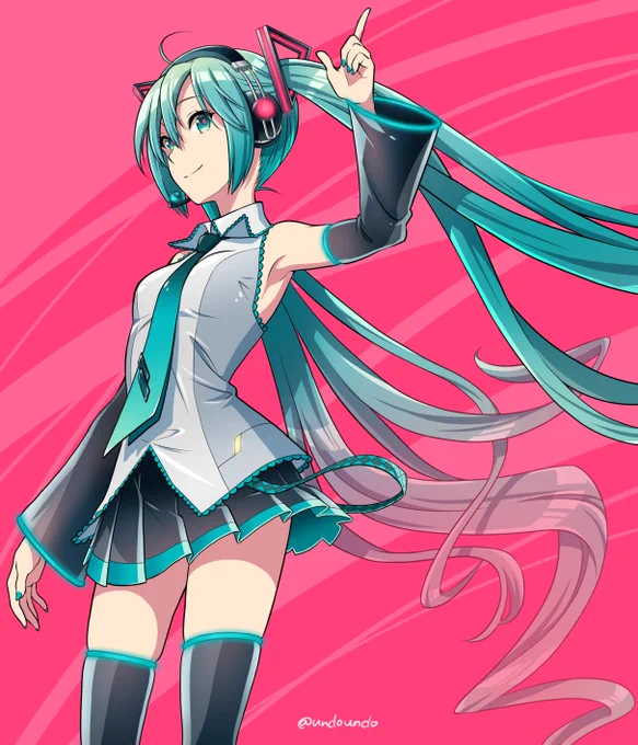 2008年→2018年 ミクちゃん #画力ビフォーアフター 