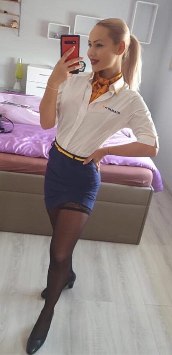 HotAirHostesses's tweet photo. 😍 sexy
📸 @n_barbiepop

#CabinCrew #Uniform #Tights #Legs #Heels #HighHeels #Pantyhose #Stocking #Nylon #Feet #feetpictures #flightattendant #Sexy #Skirt #Smile #RT #Girls  #Azafata #CabinCrewLife #Sheer #Follow #Fashion #Instagram #blonde #model #lingerie #Gallery #Ryanair https://t.co/kOtVVwBmU4