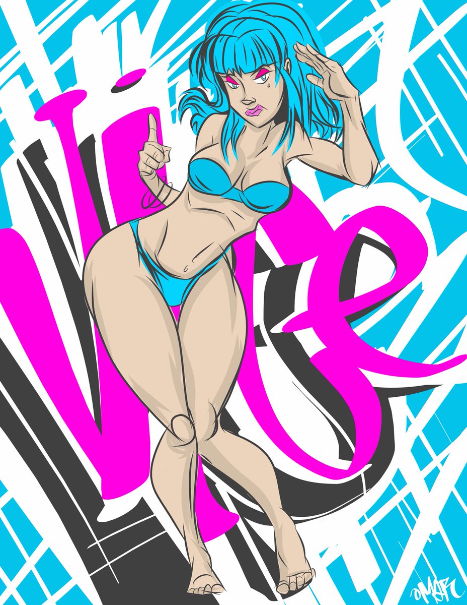 Vice Cutie wants likes. #graffiti #streetart #sketch #art #anime #manga #comics #comicbooks #comicart #illustration #adobesketch #japan #graphicdesign #graphicart #animegirl #miami #miamibeach #southbeachmiami #beachartist #pinup #cutegirl #doodledump #sketchbook #vicecity #305