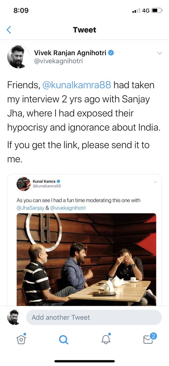 The interview was never released. I asked him few times and he said they were editing. Finally, when cornered on Twitter he made the excuse that he lost tapes. In my 20 yrs of TV experience I have never seen any recording getting lost as there are many instant back ups. 6/n