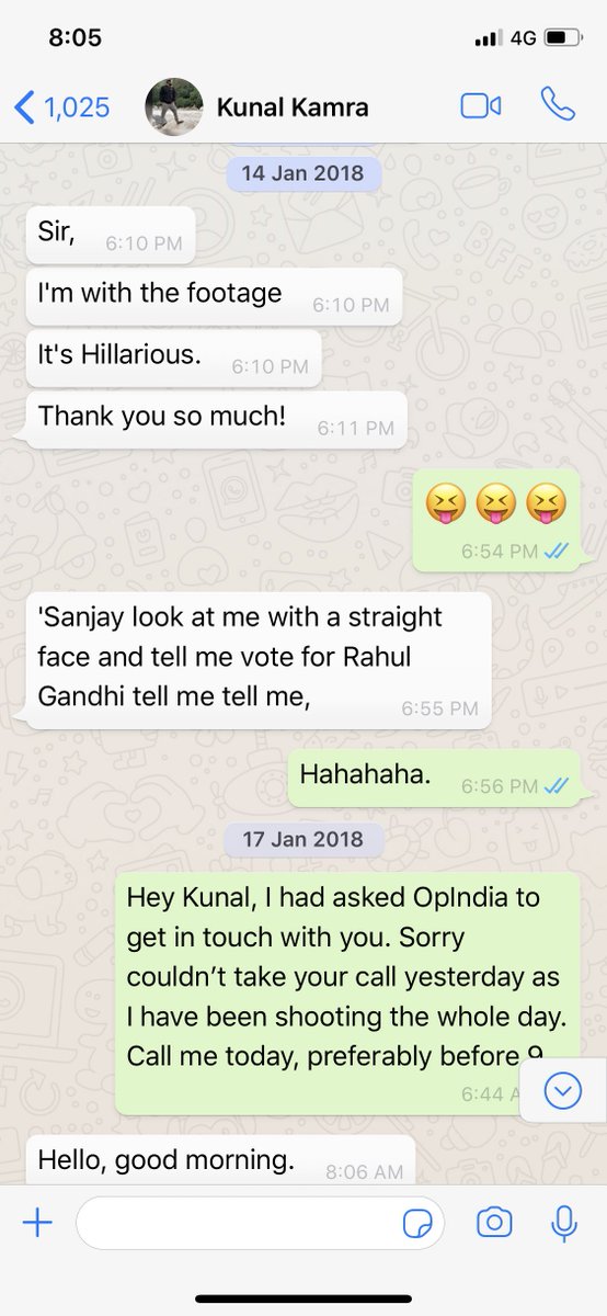 vivekagnihotri's tweet photo. The interview was never released. I asked him few times and he said they were editing. 

Finally, when cornered on Twitter he made the excuse that he lost tapes. 

In my 20 yrs of TV experience I have never seen any recording getting lost as there are many instant back ups. 6/n https://t.co/z26OLpq5uj