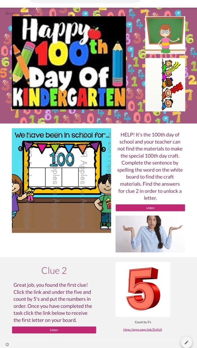 Jkgassaway's tweet photo. Created my first breakout/escape room for my littles. I'm so excited! Thanks #edcampcyfair for inspiring me! #CFISDspirit #andreinaction #andrekinder @CFISDAndre https://t.co/Qp0ebkuj0X