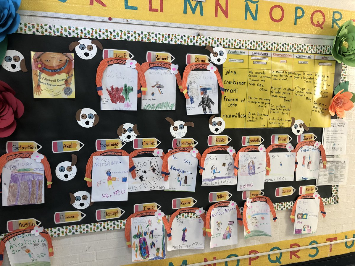 AVillanueva_AP's tweet photo. Even our youngest scotties celebrated our January BOM! 🤓📖Marisol McDonald Doesn’t Match...but she’s UNIQUE and CONFIDENT. What makes YOU wonderful? #LanguageToLiteracy #SEL #MakingConnections #PawsUp ❤️🐾💙 https://t.co/fRfzUUHu3p