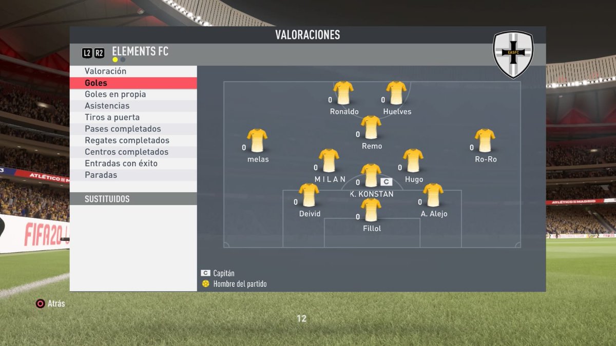 espirituganador's tweet photo. Liga @VFOspain_ps 🏆#REGIONALD
#TEMPORADA7 #VFO

|Jornada 21|

@eLeMeNtSFC_ 0-0 @VK_eSports_

Empate frente a un gran rival!
Seguimos trabajando para mejorar equipazo💪🔝Paso a paso🐾

Sponsored by
@SummirGaming &amp; @torrewear

#eLeMeNtSFC 💛
#Fifa20 #PS4
#Roadto1a 🔥 https://t.co/AQxzdAo1WN