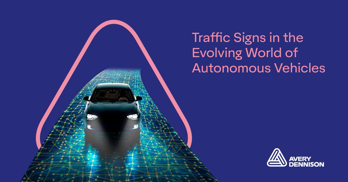 HRmaile's tweet photo. The advancement of connected vehicle technology is raising concerns about roadway safety. Download @AveryDennison's latest white paper, "Traffic Signs in the Evolving World of Autonomous Vehicles," to learn more: https://t.co/yfaSyWaeIz https://t.co/DdFzBPmNZA