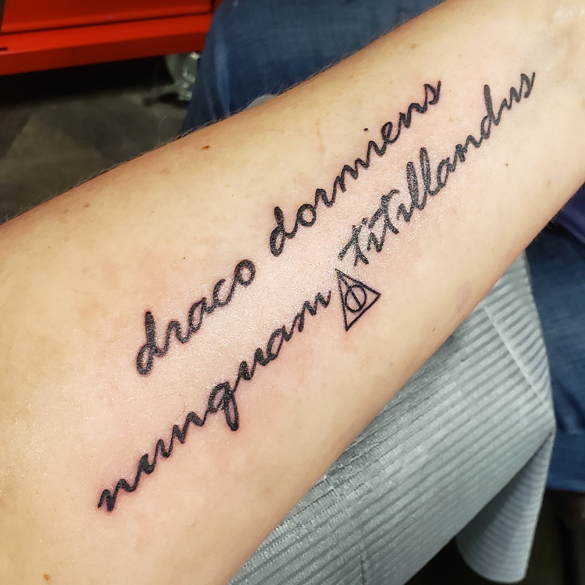Draco Dormiens Nunquam Titillandus Tattoo