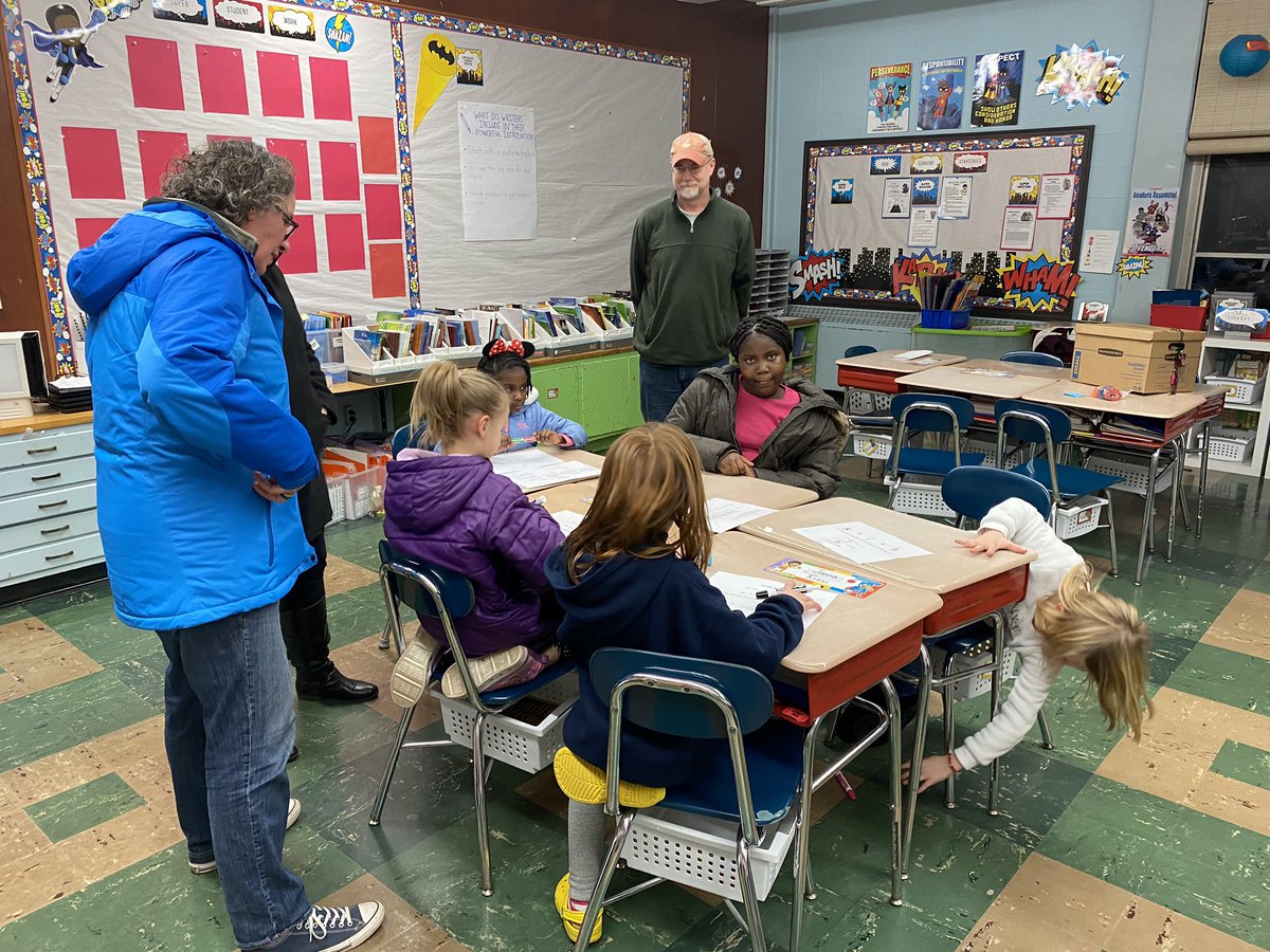 MPS_Buckley's tweet image. Our Bobcats are solving math problems!