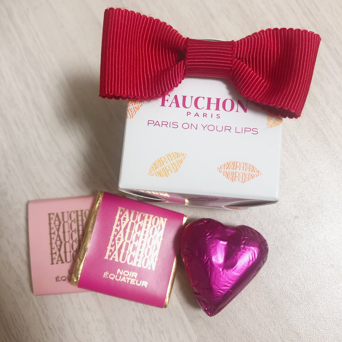 0531smartai's tweet photo. 友達からもらったチョコが可愛いすぎて癒し😍💕
＃fauchon #チョコ #ダイエットは明日から https://t.co/iNHd9HnfOL