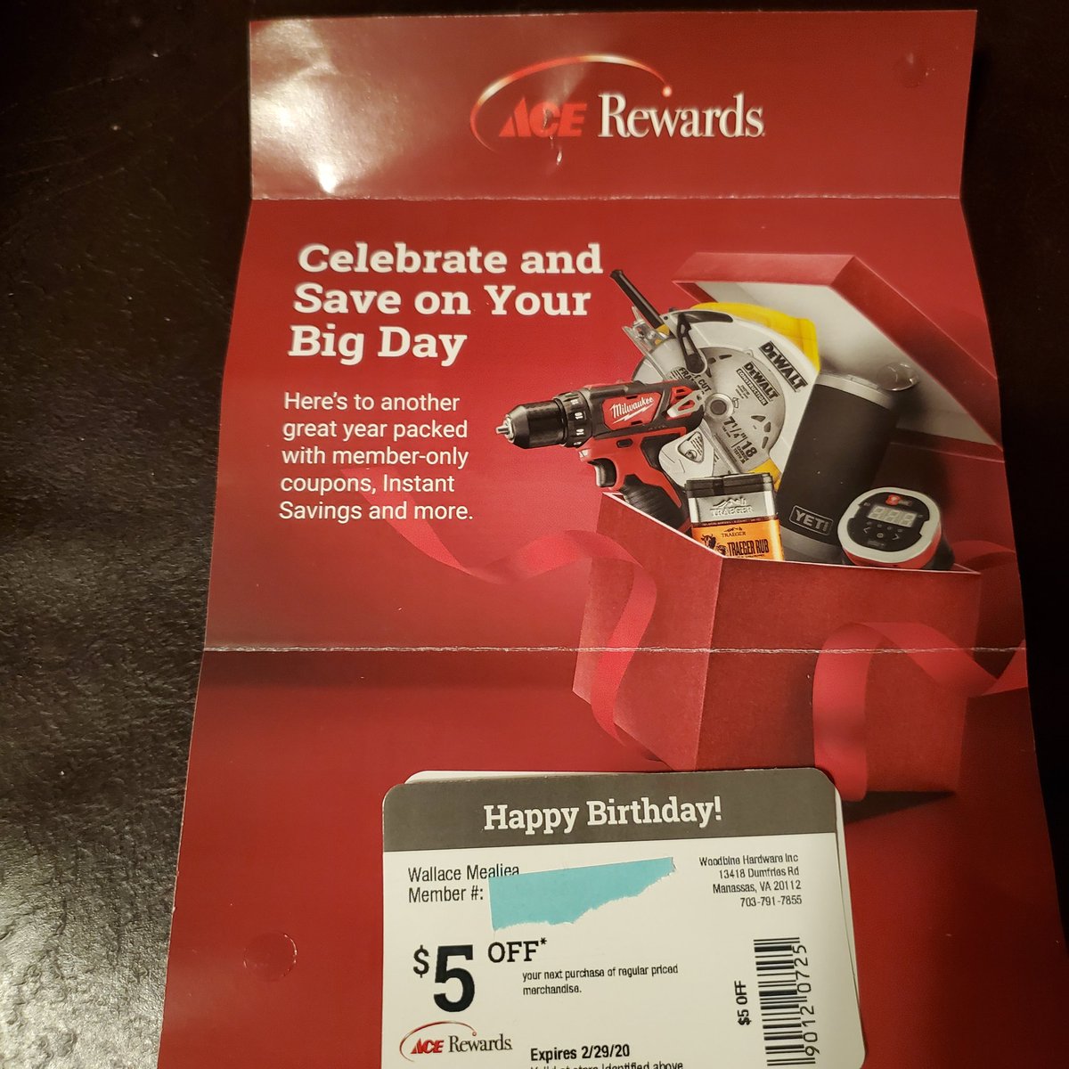 wlmeal's tweet photo. @AceHardware Thanks for the gift card, too bad everything in the picture is excluded #baitandswitch https://t.co/2ucCSHx8CD