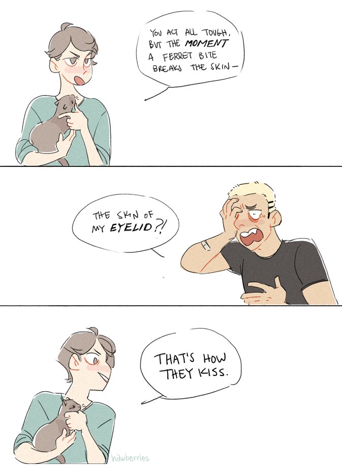 [HQ!!] reminiscing about all the silly little comics i used to make 