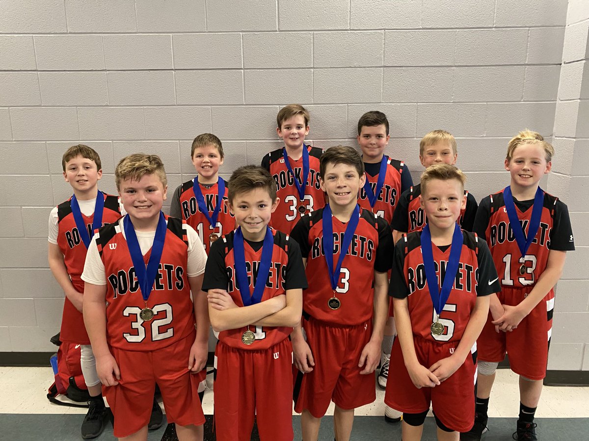 ilrockets's tweet photo. 5th Grade Silver Champs 🏆🥇🏀OswegoEast Tourney! #weplayD #ilrockets #coachkuta #coachliabo https://t.co/xL7YpfFXVI