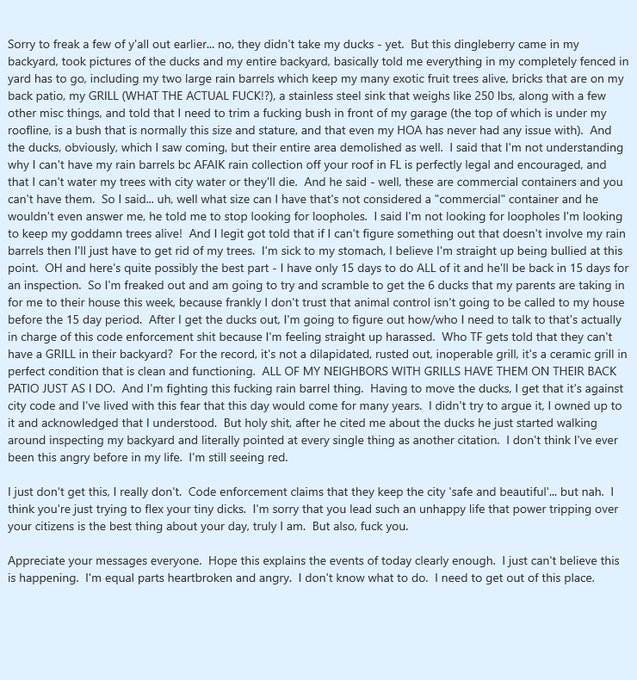 The events of today 😞 I'm feeling so defeated right now https://t.co/GtbDZV4ebB