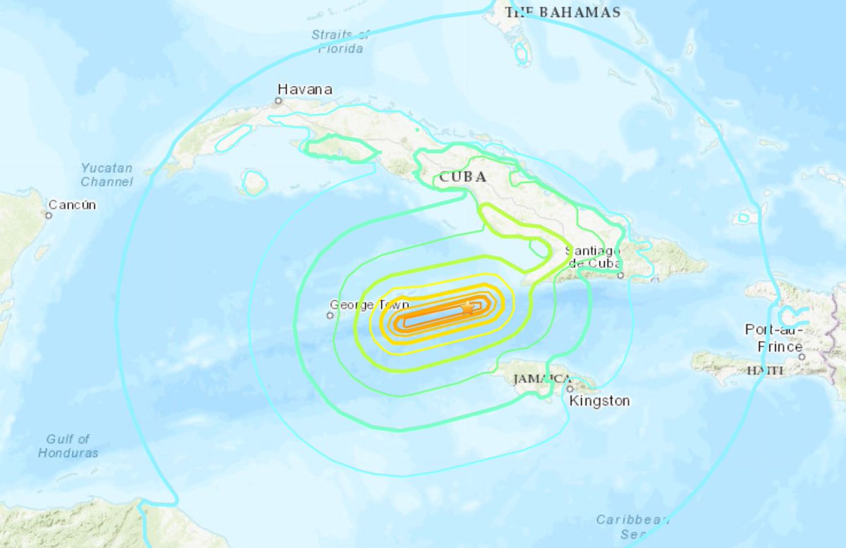 map showing location of EQ