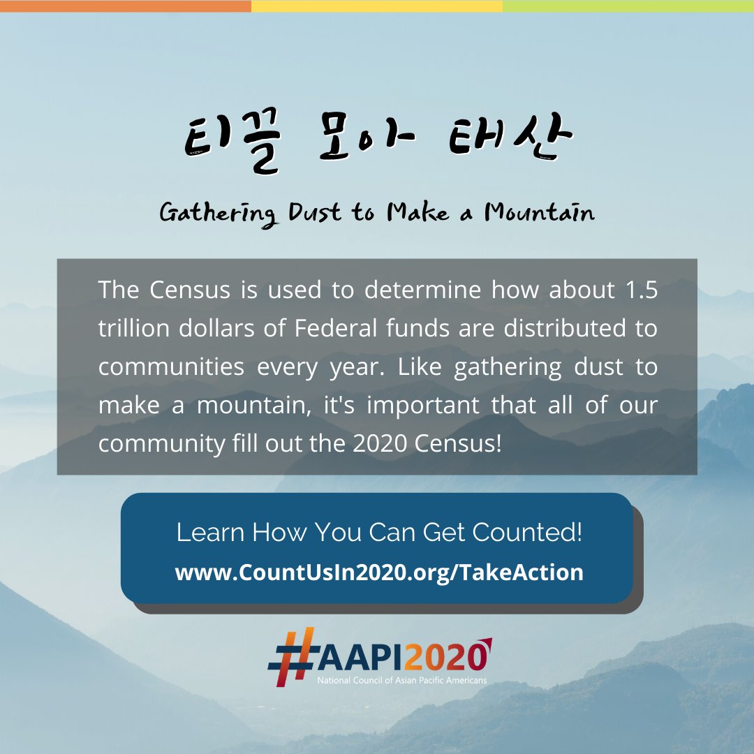 AAPCHOtweets's tweet image. When our loved ones are working together, we can do so much more! It'll take every single one of us to make sure we get the resources we need w/ the #2020Census.

Learn more at CountUsIn2020.org/takeaction #AAPI2020 #CountUsIn2020 @NCAPAtweets