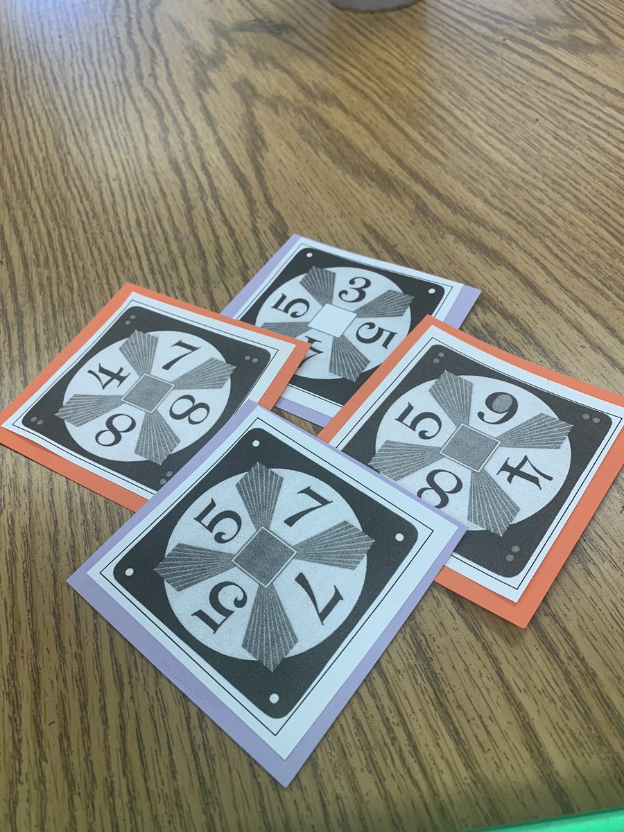 abbeylaskew's tweet photo. Kicking off our math curriculum council with a fun game of 24! #mathisfun #ecpsciss https://t.co/buHxHwpyAC