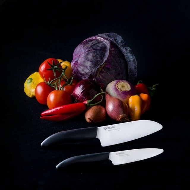 OtlinkSocial's tweet photo. Kitchen knives crafted in Japan?  We got you. Our Kyocera ceramic knives are made from zirconium oxide, with stay sharper 10 times longer than steel.  More prep, less frustration. ⠀
Pictured are our Kyocera White Blade in 16cm Chefs Knife and 11cm Ut… https://t.co/7OG1OvluOv https://t.co/Yzt5ZG31EP